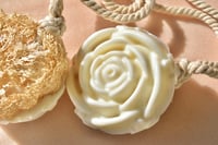 Image 2 of Jasmine + Rose Loofah Soap and Rope 