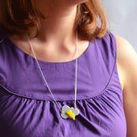 Image 3 of Stormy Cloud necklace