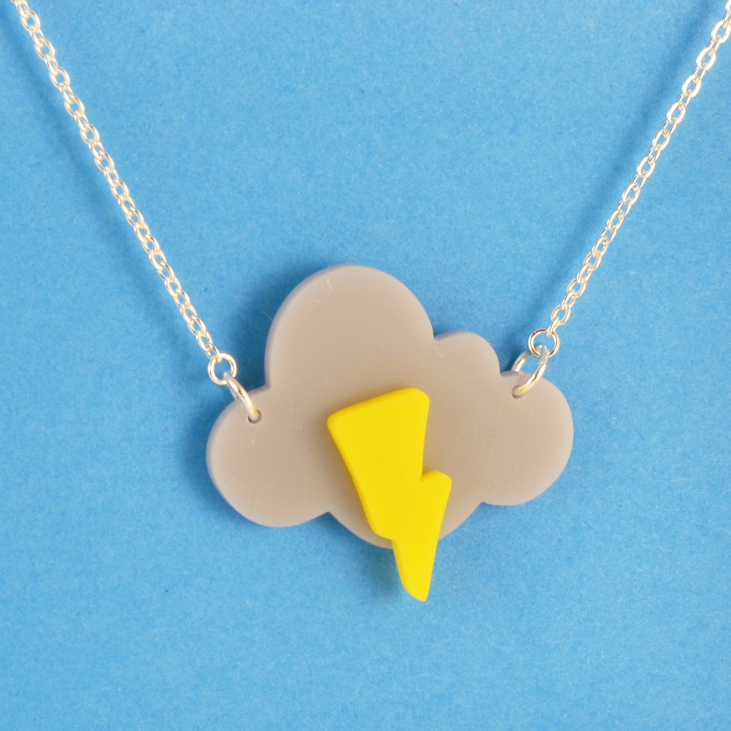 Image of Stormy Cloud necklace