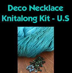 Image of Blue/Green Deco Knitalong Kit - U.S.