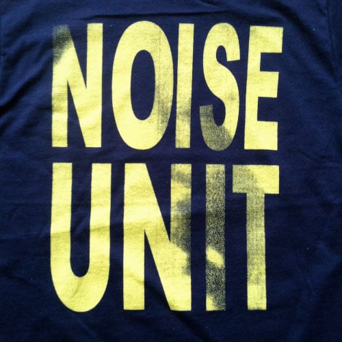 NOISE UNIT Logo T-Shirt /NEW Wax Trax! Only