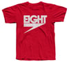Electric Eight Tee (White/Red)