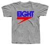 Electric Eight Tee (RB/Grey)