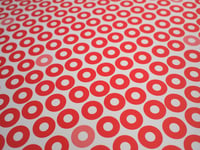 Image 3 of 4 x Red Washers Gift Wrap