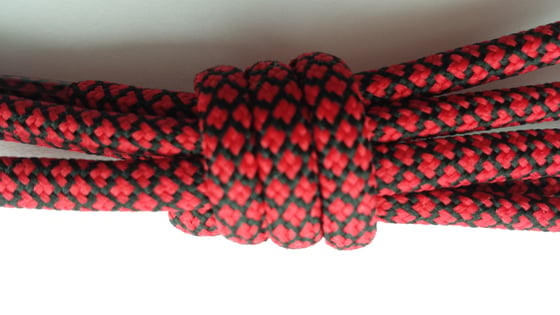 Image of Nero / Rosso Rope Laces