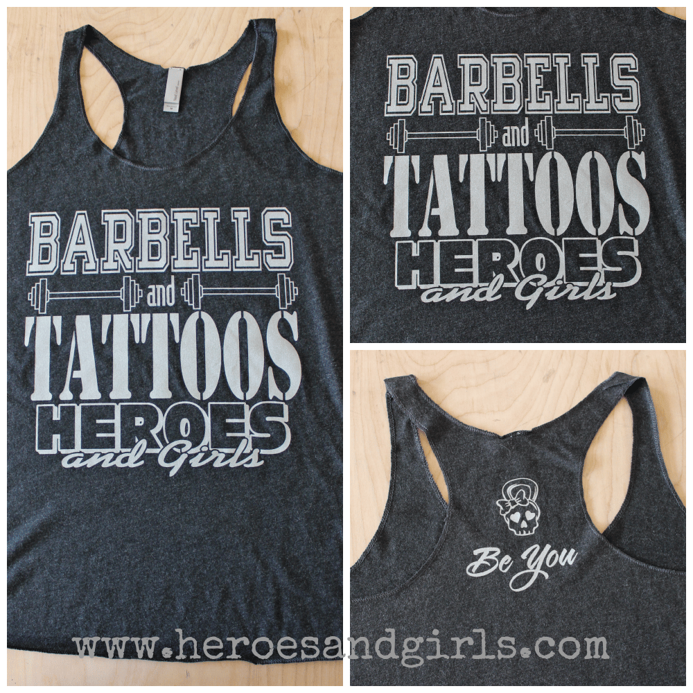 Image of "Barbells and Tattoos" Tank Top