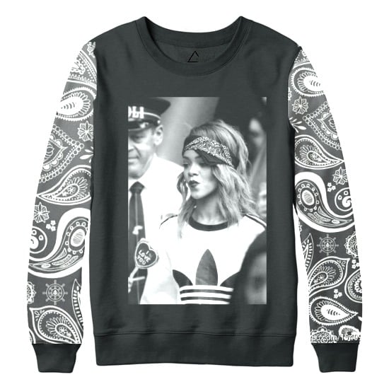 Image of "Bandanna" Crewneck Sweatshirt