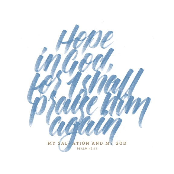 Image of Psalm 42:8 [Set]
