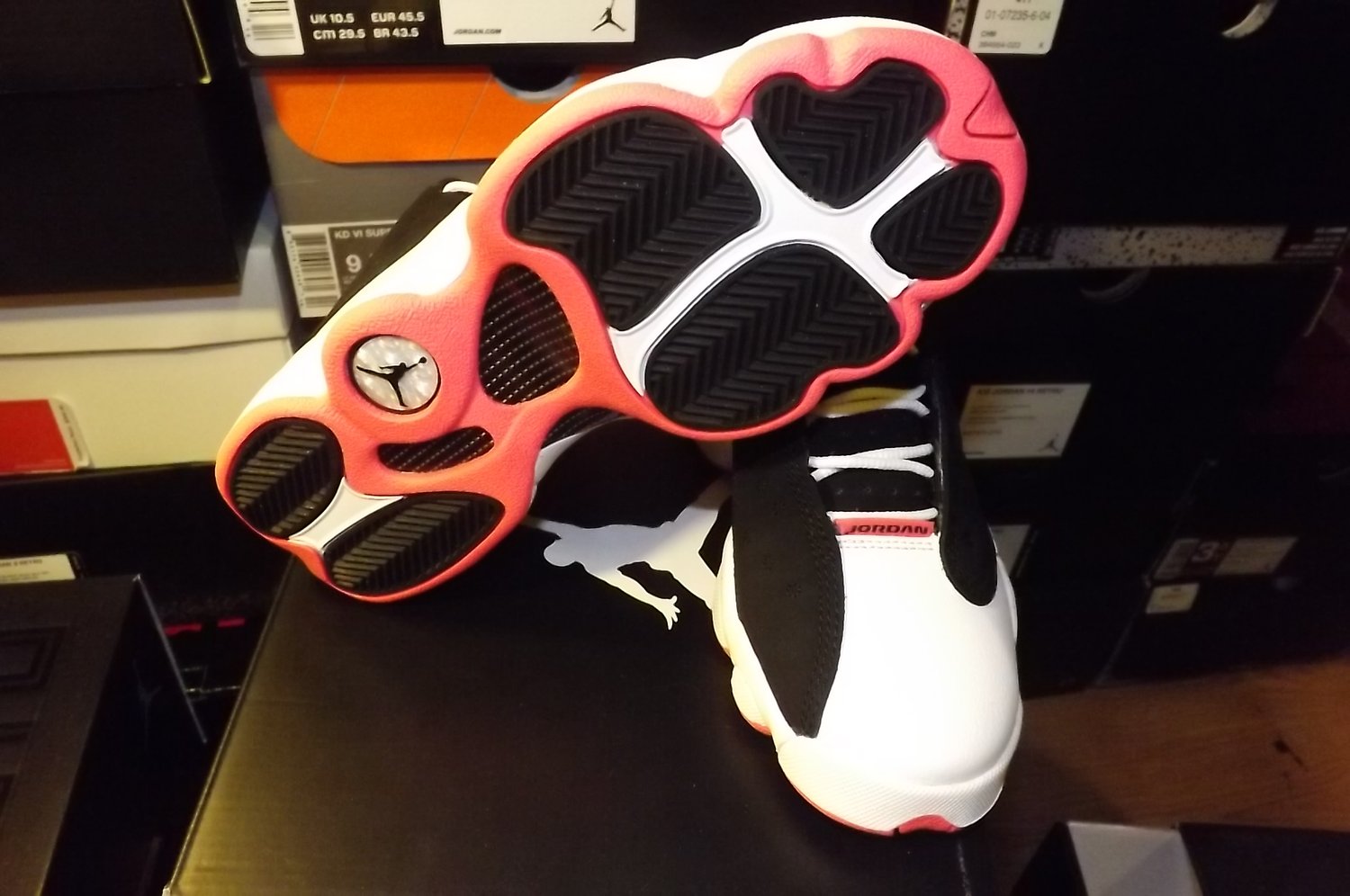 Image of Air Jordan retro 13 gg gs "hyper pink"