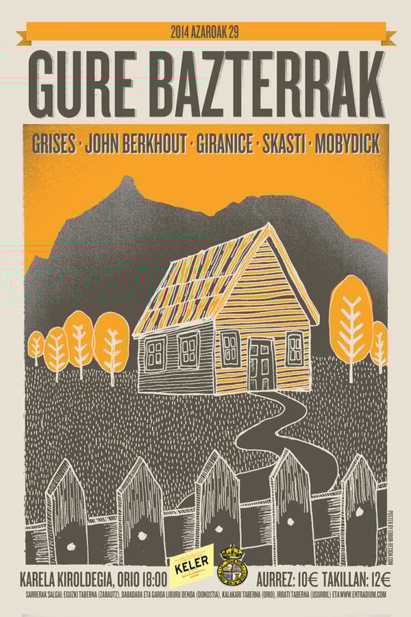 Image of Gure Bazterrak 2014 Poster