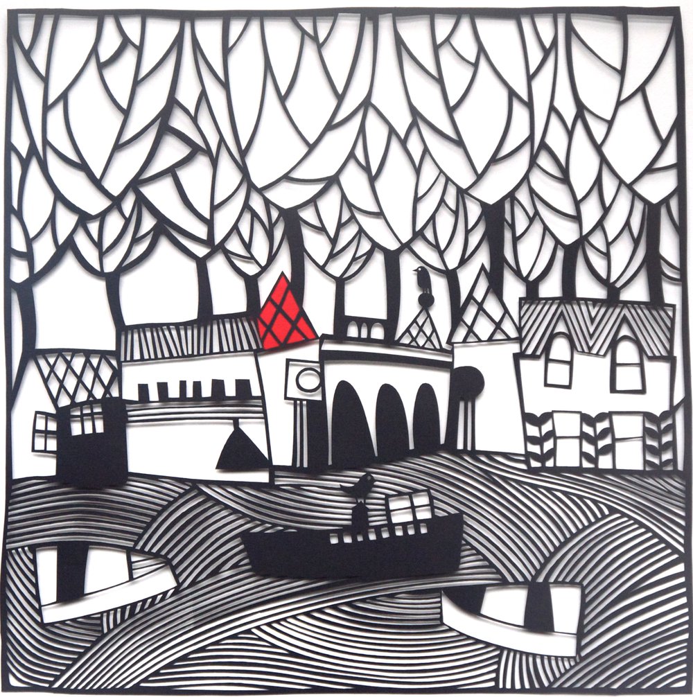 Image of The Sea Limited Edition Papercut