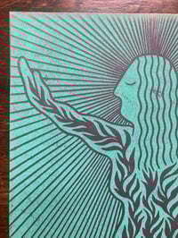 Image 5 of 'Earth Mother' Blockprints