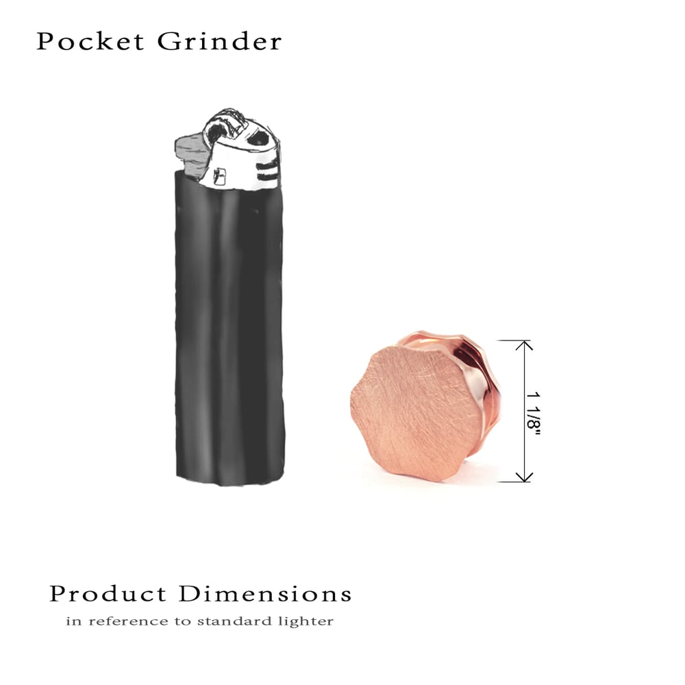 Image of Solid Gold Pocket Grinder