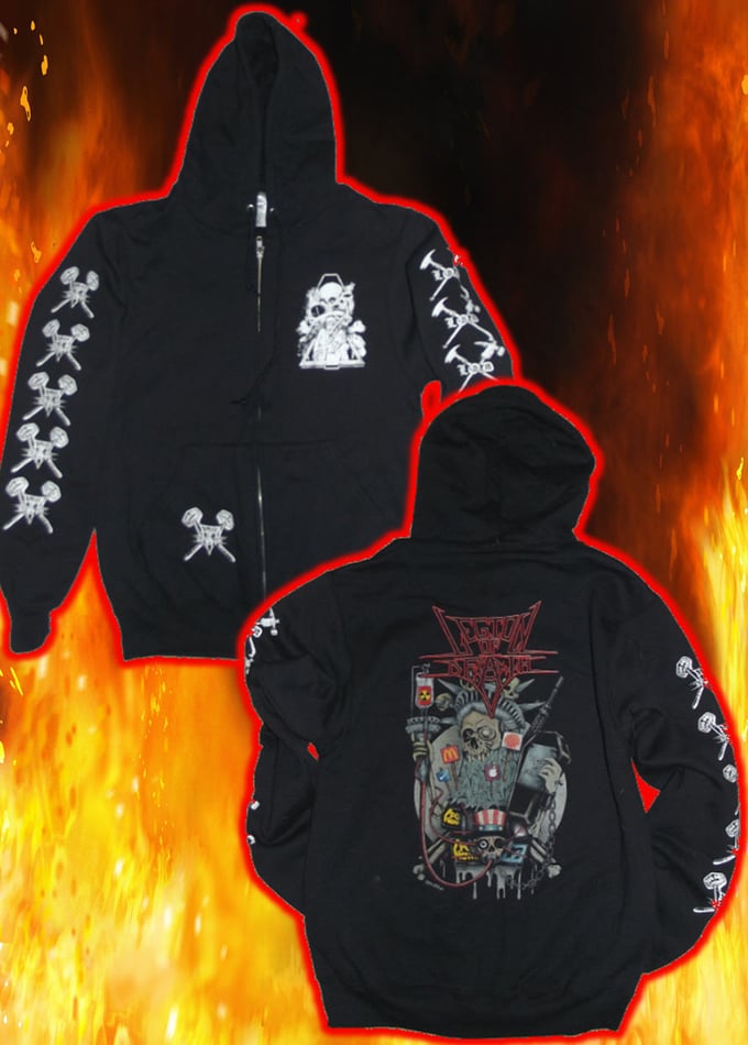 Image of legion of death Lady Liberty Hoodie