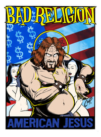 Image 1 of BAD RELIGION "American Jesus" Artist Proof