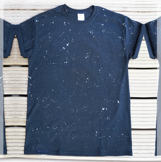 Image of Speckled Black T-Shirt