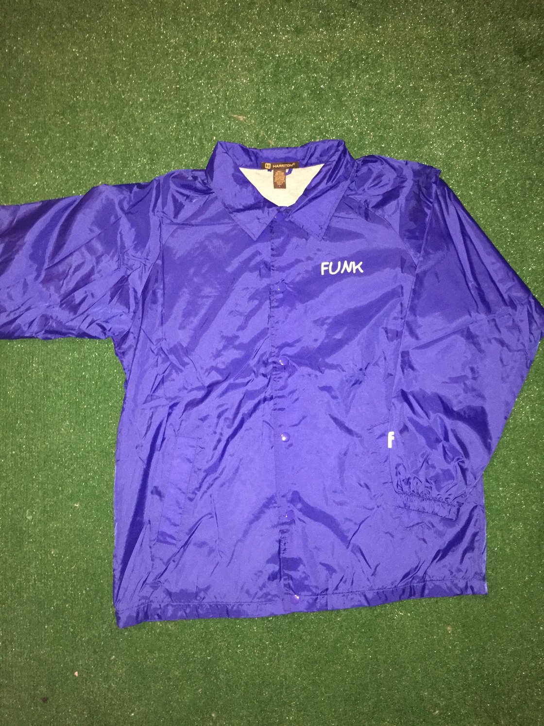 Image of FUNK BOYS COACHES JACKET ROYAL BLUE