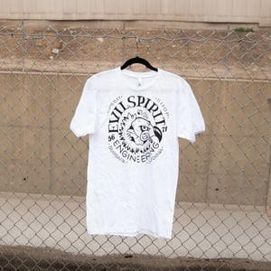 Image of DOWN ON THE STREETS! T SHIRT (WHITE)