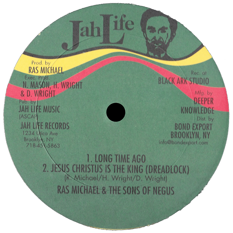 Image of Ras Michael & The Sons of Negus - Long Time Ago / + 2 more (3 track EP) 12" (Jah Life)