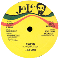 Image 1 of Leroy Smart - Warrior / Thief in the Night 10" (Jah Life)