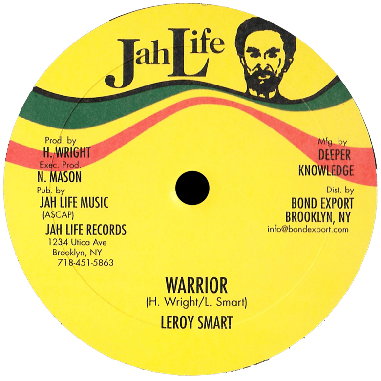 Image of Leroy Smart - Warrior / Thief in the Night 10" (Jah Life)