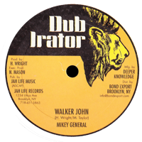 Image 1 of Mikey General - Walker John / Singer With the Flavor 12" (Dub Irator)