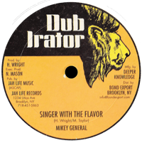 Image 2 of Mikey General - Walker John / Singer With the Flavor 12" (Dub Irator)