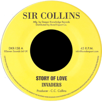 Image 1 of Invaders - Story of Love / Holy Mountain 7" (Sir Collins)
