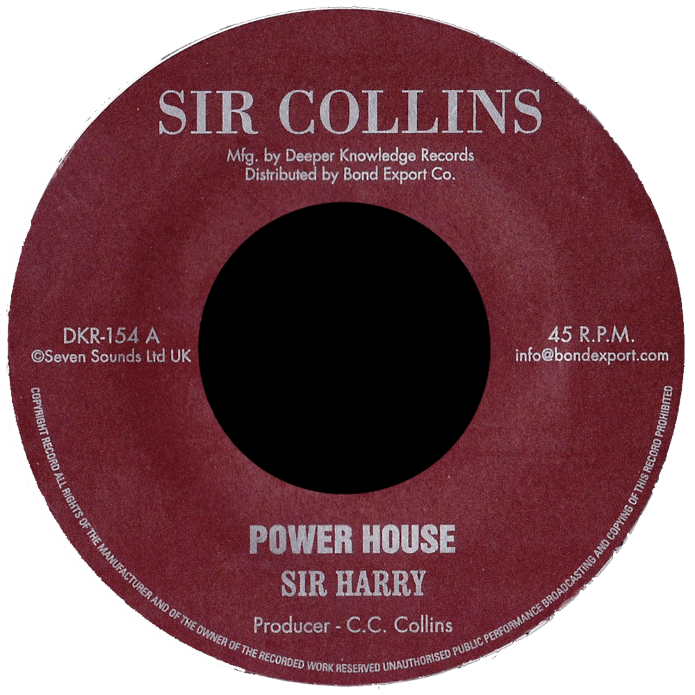 Image of Sir Harry - Power House 7" (Sir Collins)