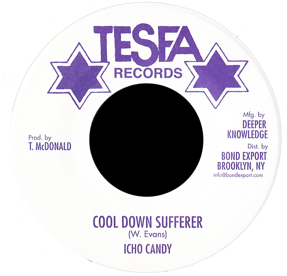 Image of Icho Candy - Cool Down Sufferer 7" (Tesfa)