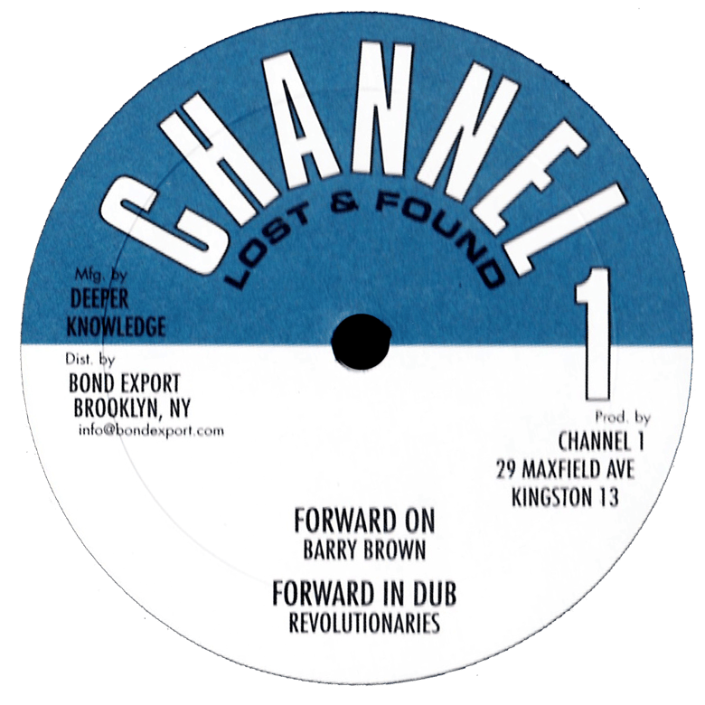 Image of Barry Brown / Clarence Parks / Revolutionaries - 4 track EP 10" (Channel 1)