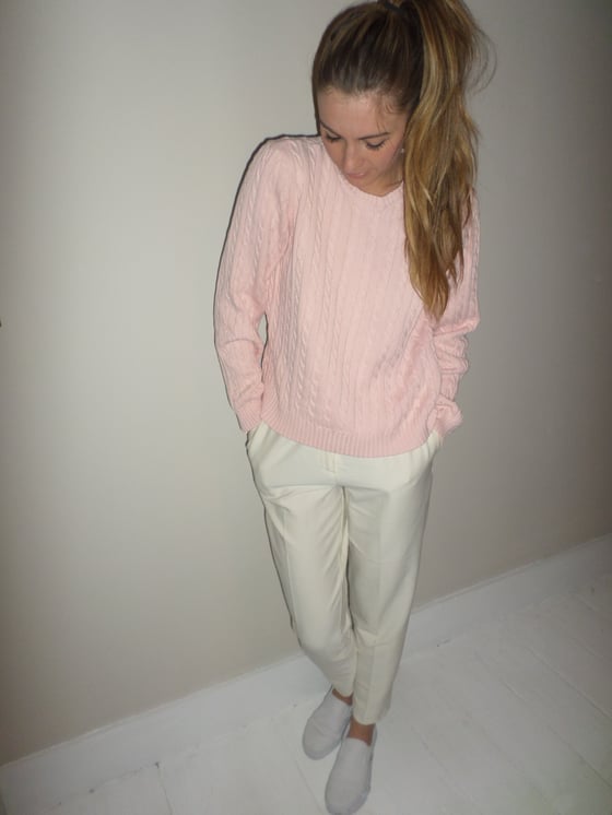 Image of Vintage Ralph Lauren cable knit jumper
