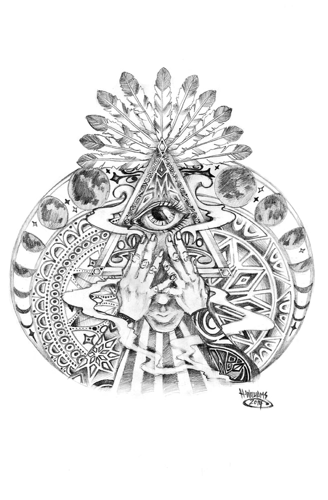 Image of FREE VISION - A3 LIMITED EDITION PRINT