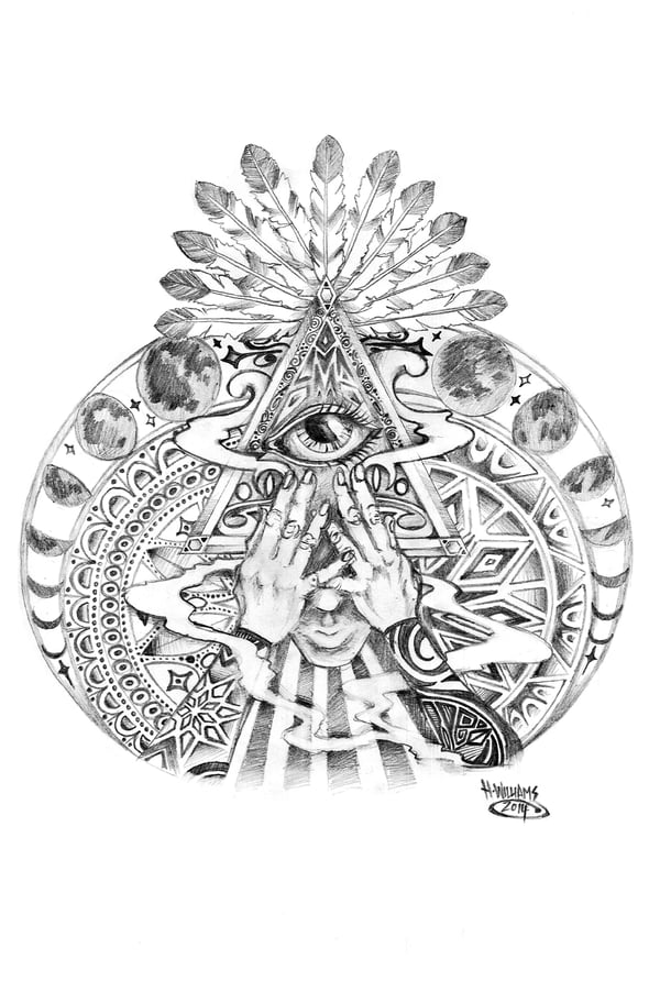 Image of FREE VISION - A3 LIMITED EDITION PRINT