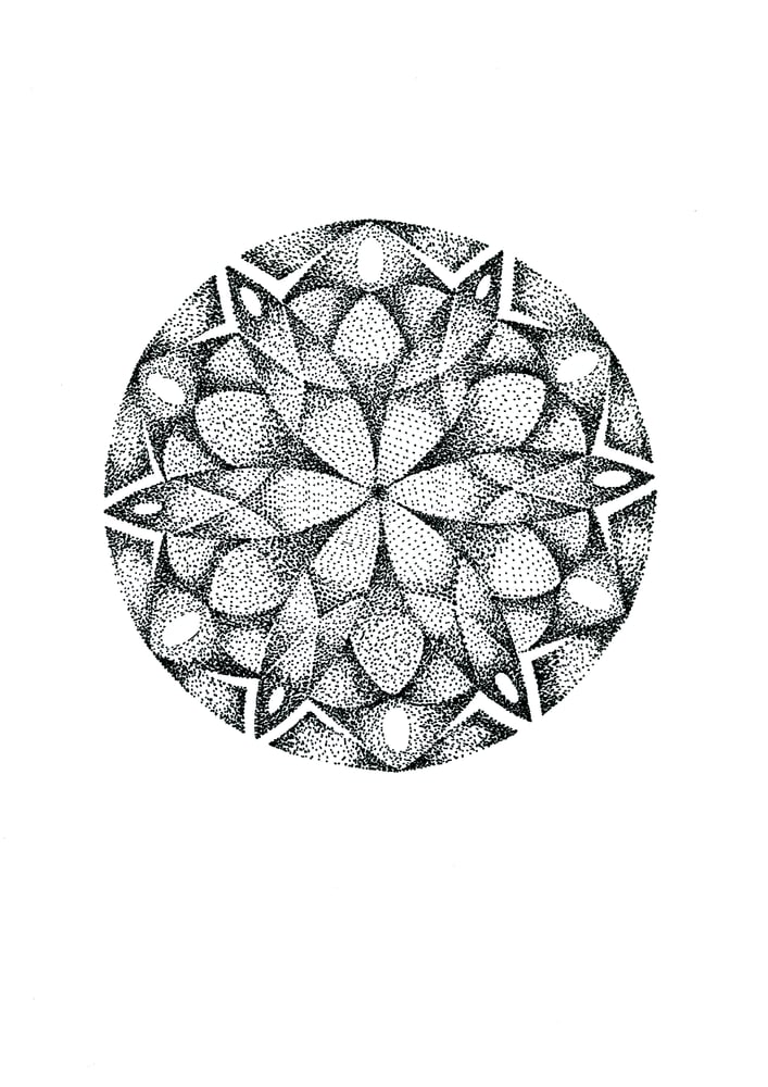 Image of HEALING MANDALA  - A3 LIMITED EDITION PRINT