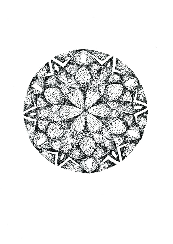 Image of HEALING MANDALA  - A3 LIMITED EDITION PRINT