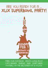 Image 2 of Football Party Invitation
