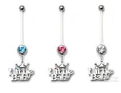Image of PTFE Pregnancy / Maternity Belly Bars - Little Baby