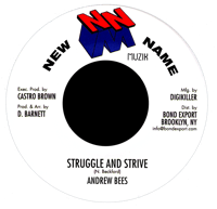 Andrew Bees - Struggle and Strive 7" (New Name Muzik)