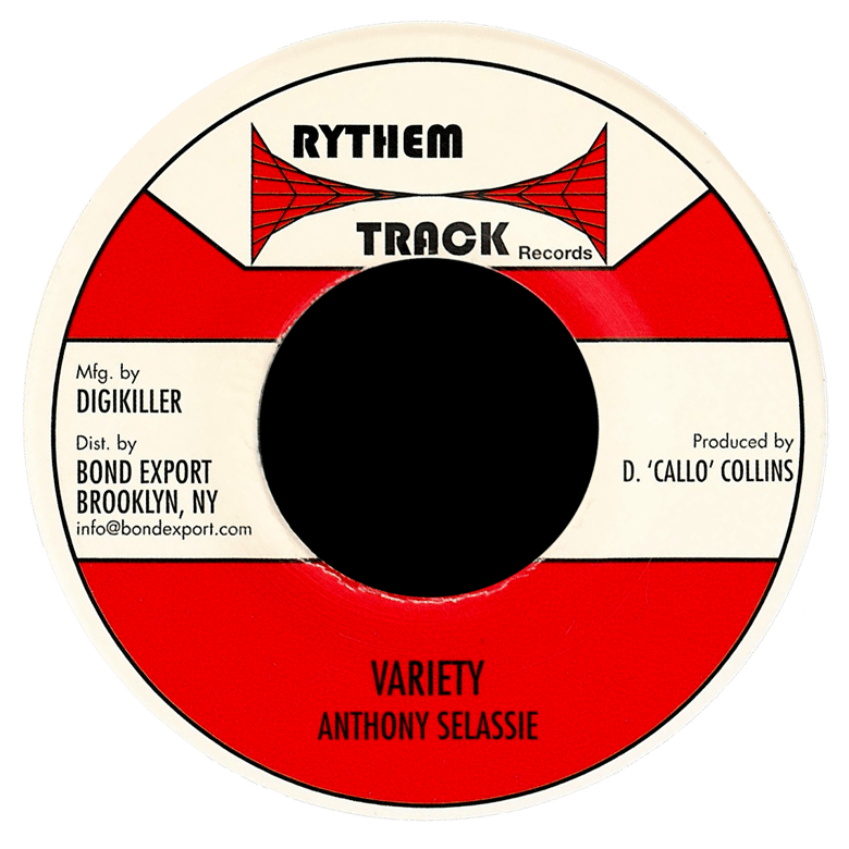 Image of Anthony Selassie - Variety 7" (Rythem Track)