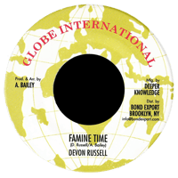 Devon Russell - Famine Time 7" (Globe International)