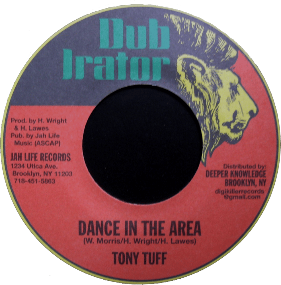 Image of Tony Tuff - Dance in the Area 7" (Dub Irator)