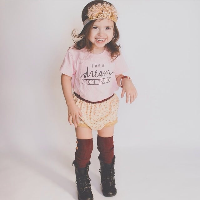 Image of I am a Dream Come True - Baby Apricot/ Toddler Pink