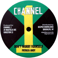 Image 1 of Patrick Andy - Don't Worry Yourself / Leave the Door 12" (Channel 1)