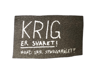 Krig er svaret Patch
