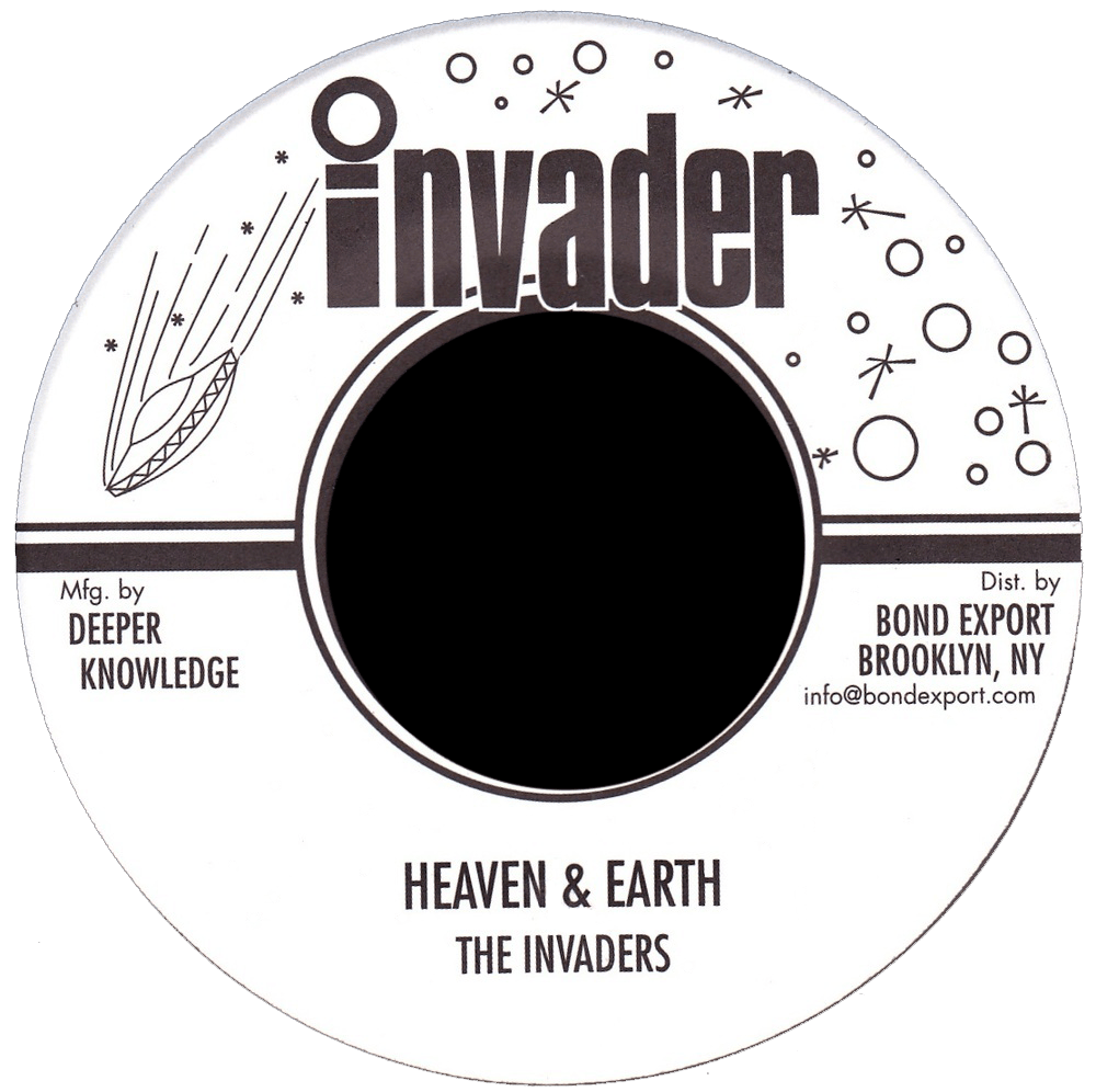 Image of Invaders - Heaven & Earth 7" (Invader)