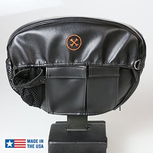 Image of The Bone® VINTAGE Organizer for CAN-AM and LARGER H-D Rider backrests to ‘08- MFG# 530924