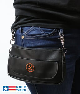 Image of Larger Hipster II Bag (Orange Icon) » Converts to Cross-Shoulder Bag MFG#595201