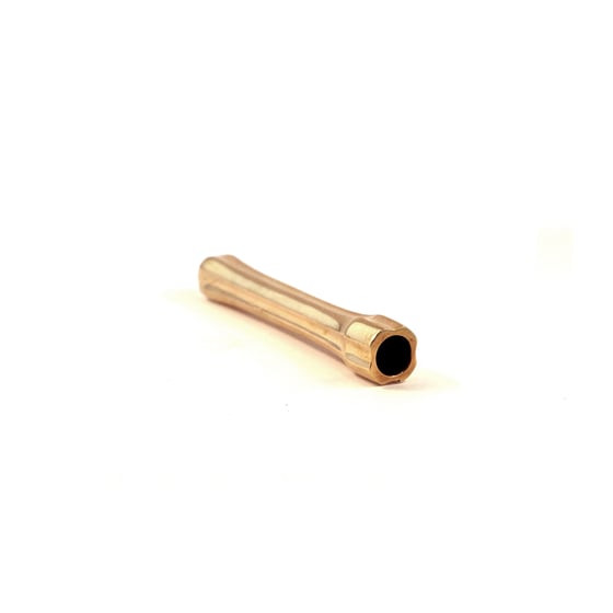 Image of Solid Gold Mini Smoking Pipe