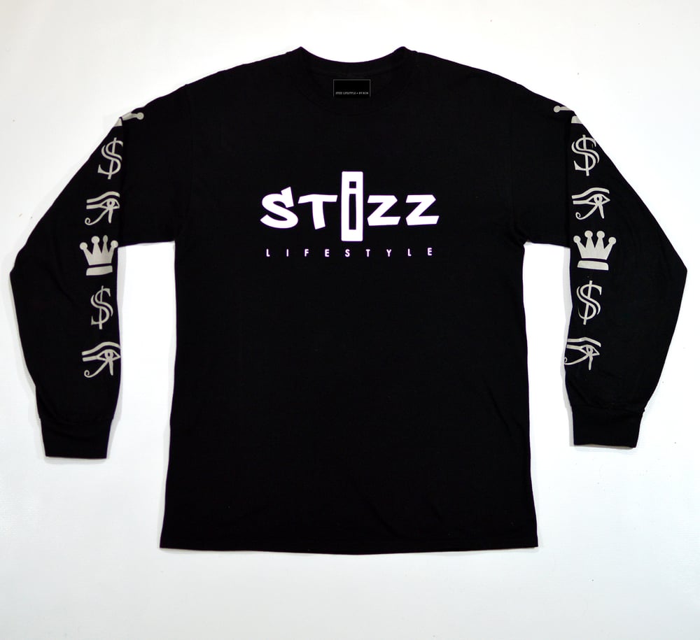 Image of Elite Long-Sleeve in Black with 3M
